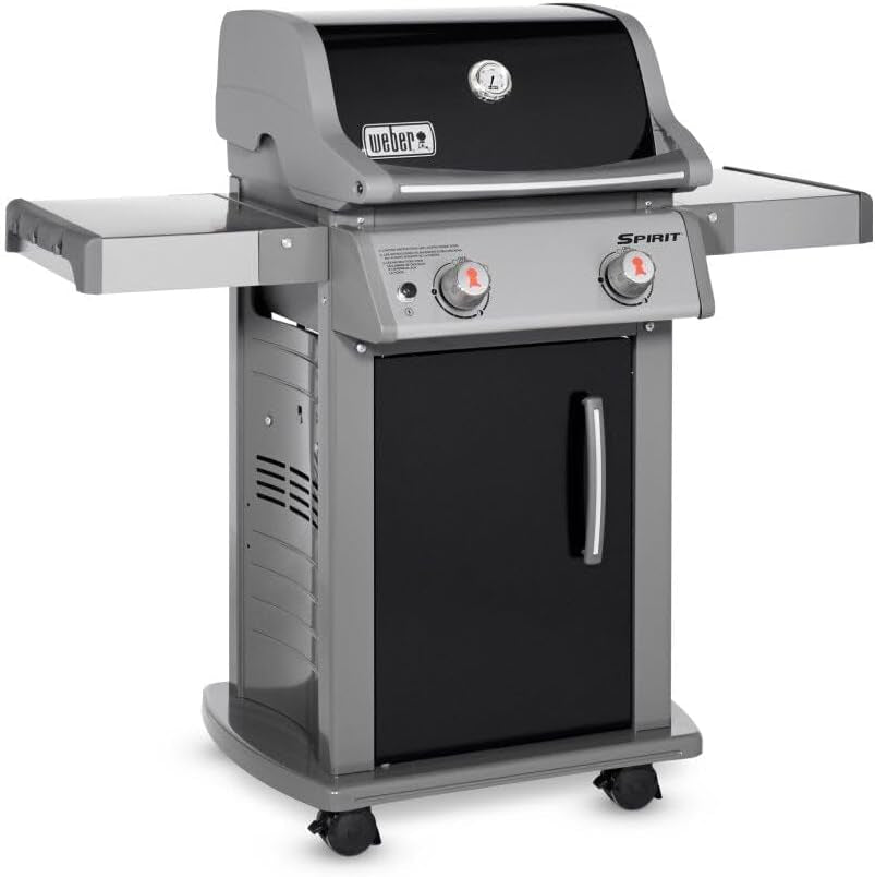Spirit E-210 Gas Grill | Liquid Propane, 2-Burner | Black