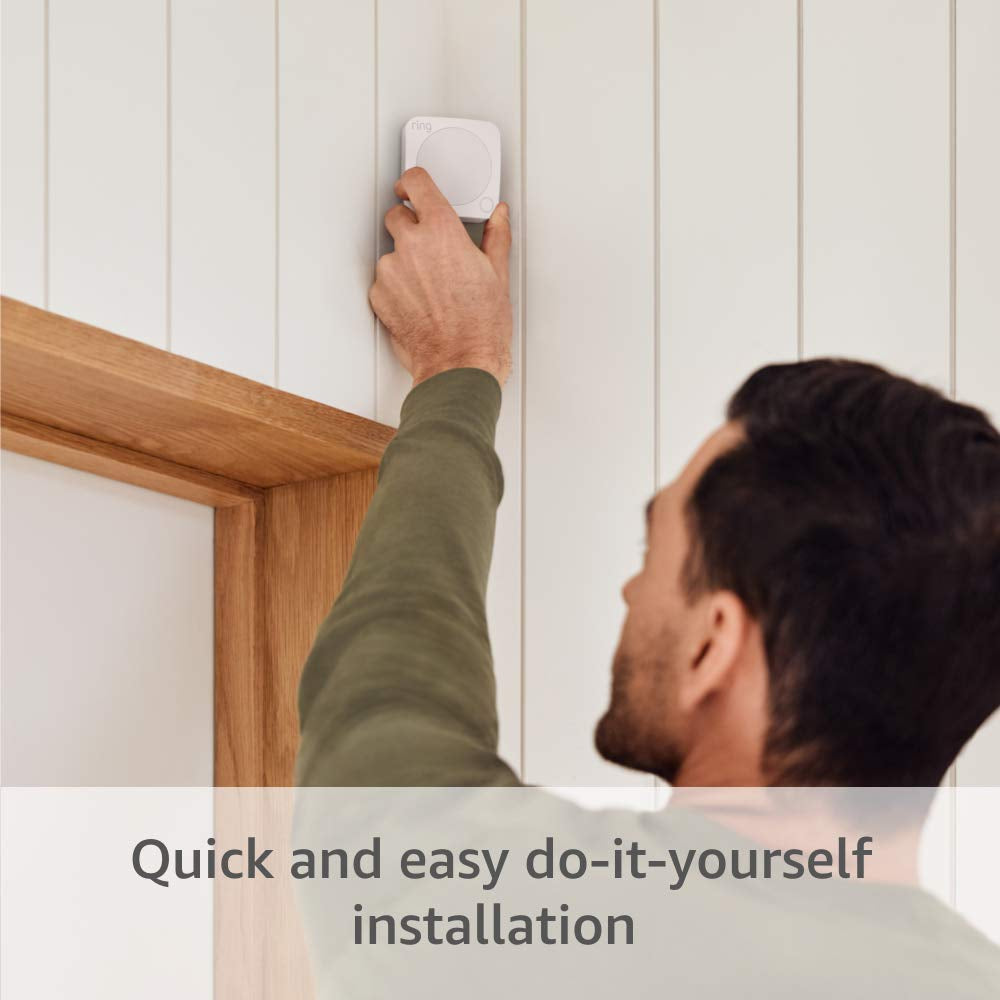 Alarm 8-Piece Kit – Wireless Smart Home Security System | Expandable | Easy Setup | Mobile App Control | 24/7 Professional Monito | Alexa Compatible