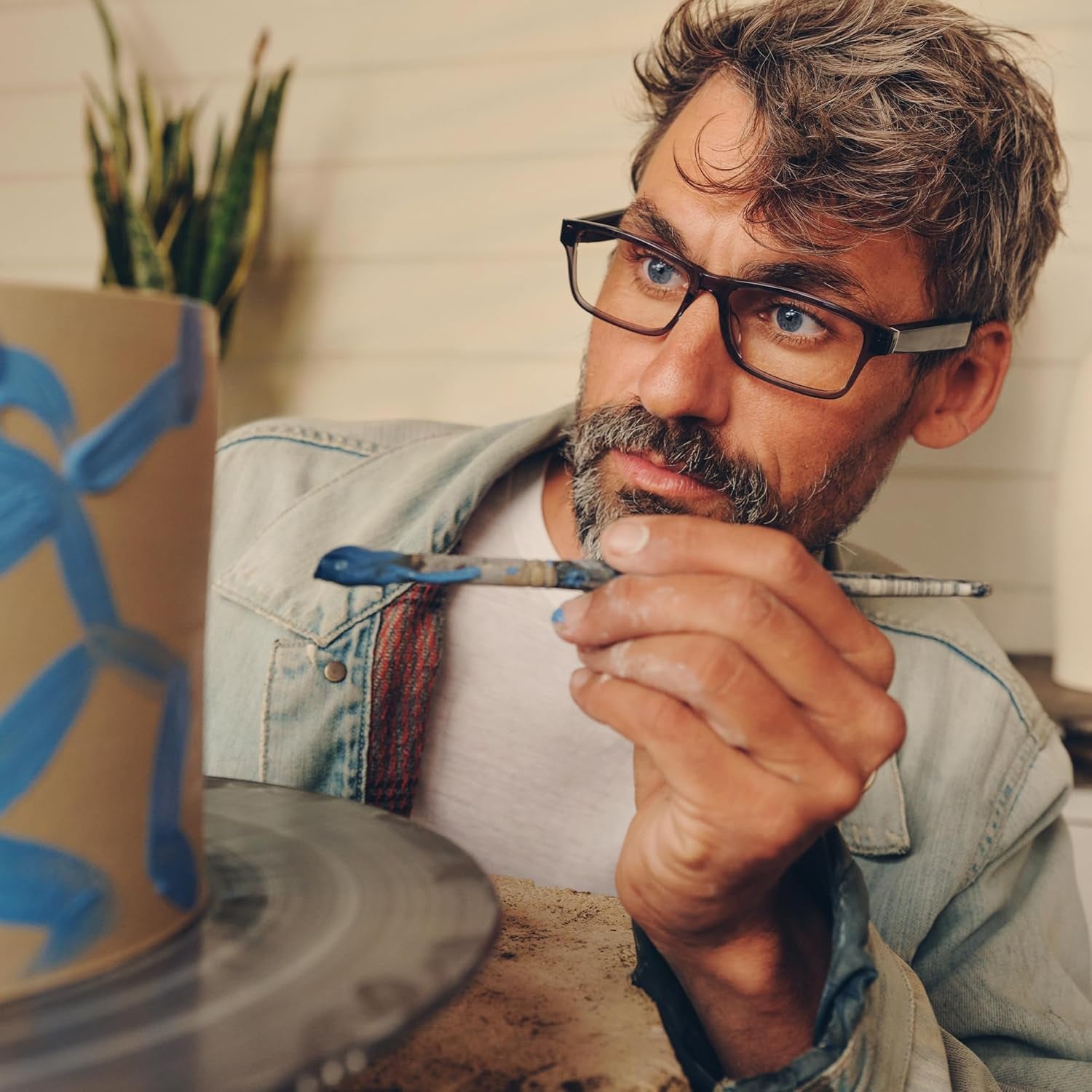 Echo Frames (Newest Model) + Echo Spot (Newest Model), Smart Glasses with Alexa, Modern Rectangle Frames in Charcoal Gray with Prescription Ready Lenses