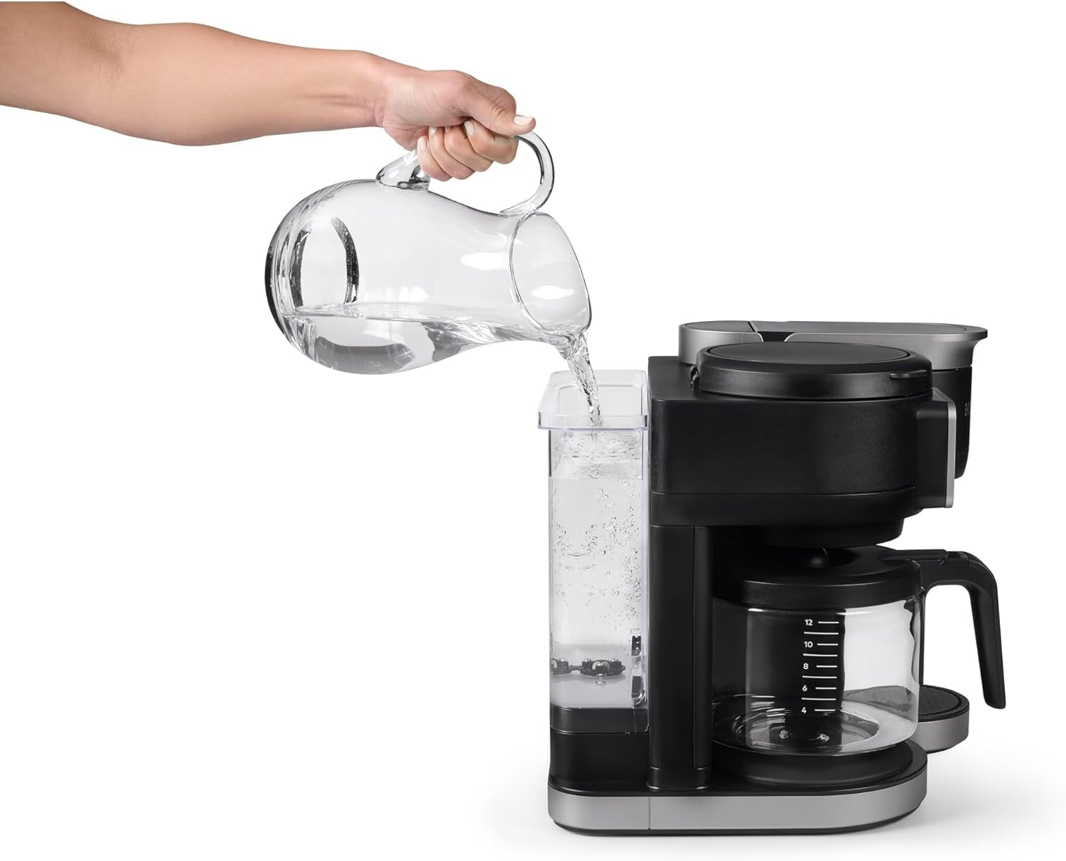 K-Duo Hot & Iced Single Serve & Carafe Coffee Maker, Multistream Technology, 72Oz Reservoir (Gen 2)