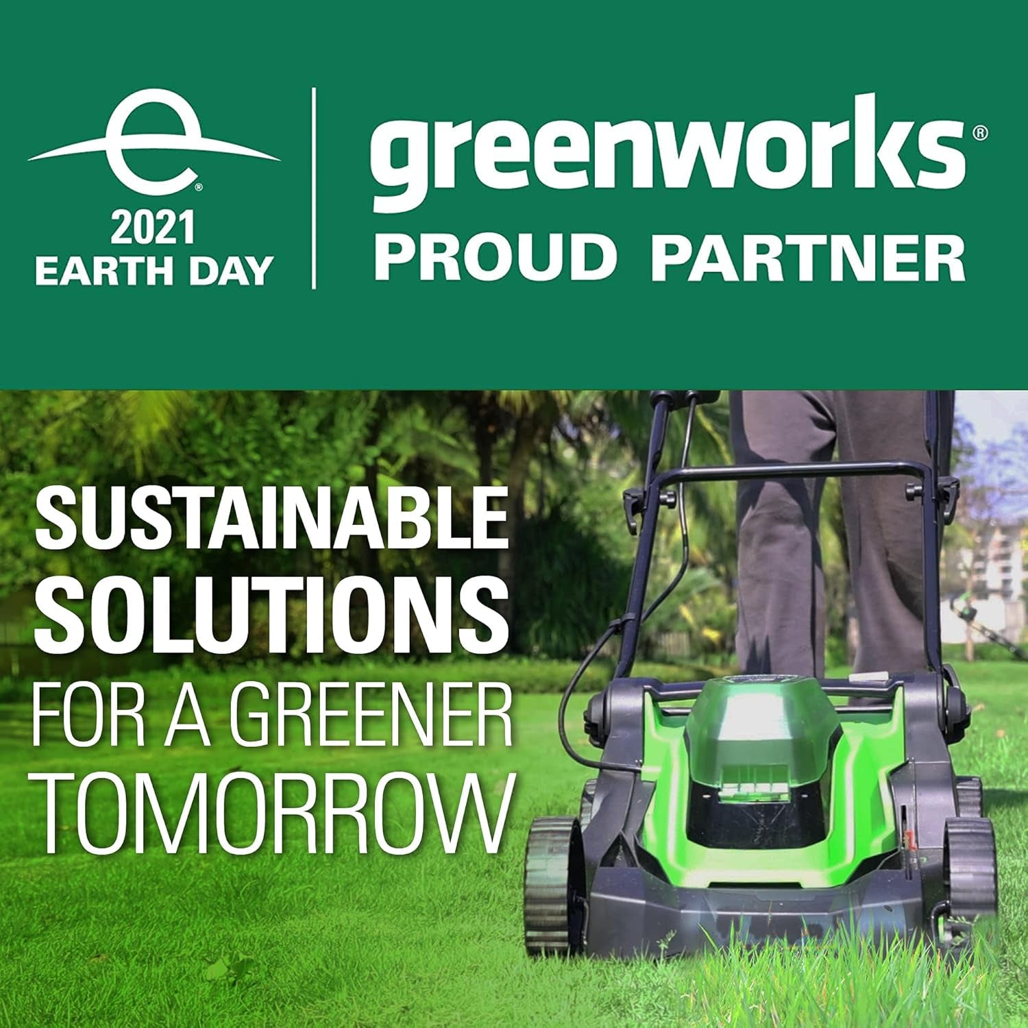 48V (2 X 24V) 17" Cordless (Push) Lawn Mower (125+ Compatible Tools), (2) 4.0Ah Batteries and Dual Port Rapid Charger Included