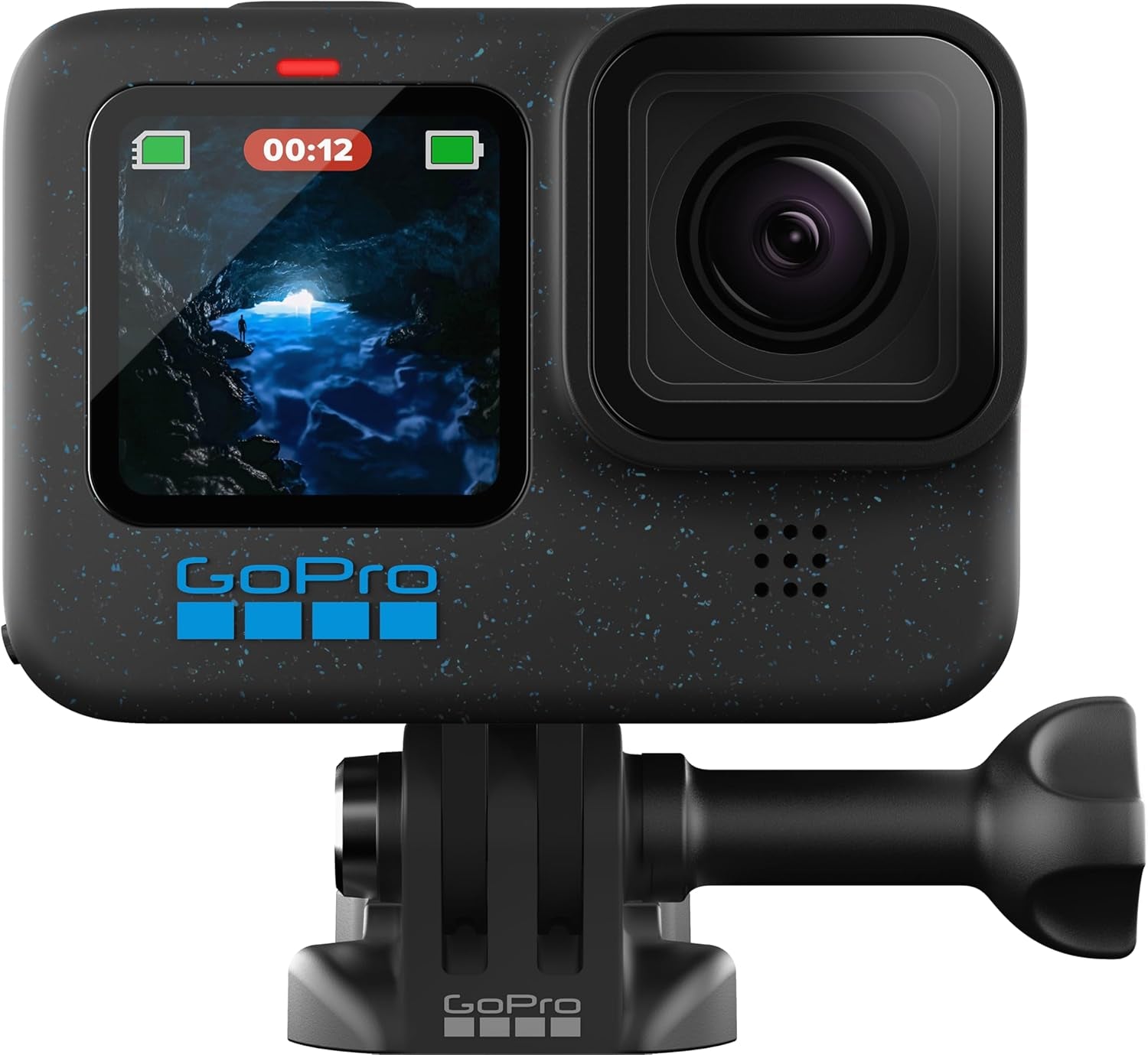 Hero12 Black E-Commerce Package - Waterproof Action Camera with 5.3K60 Ultra HD Video, 27MP Photos, HDR, 1/1.9" Image Sensor, Live Streaming, Webcam, Stabilization