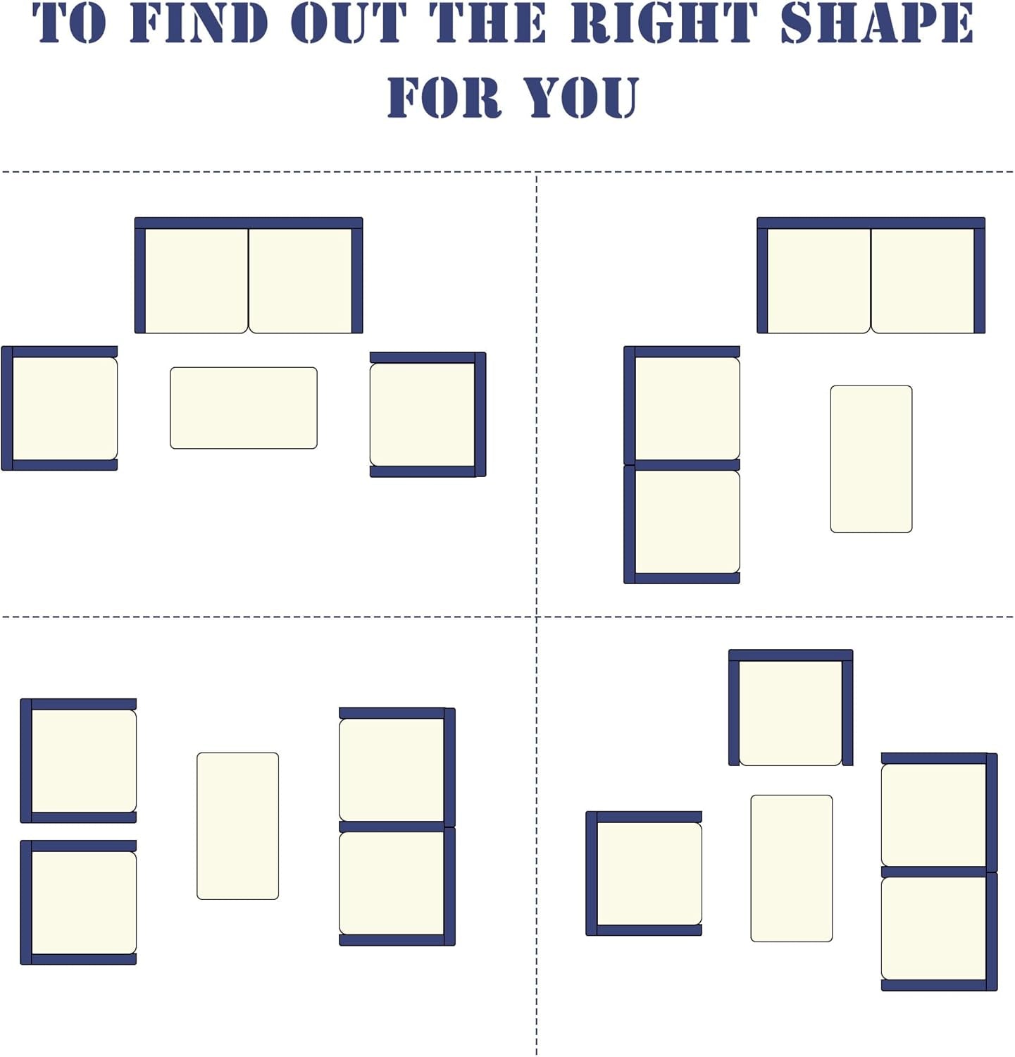 4 Piece Outdoor Patio Furniture Sets, Wicker Conversation Set for Porch Deck, Gray Rattan Sofa Chair with Cushion