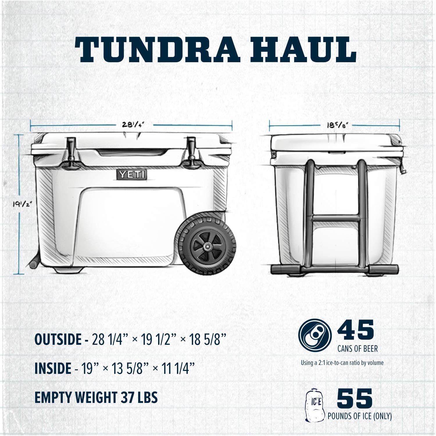 Tundra Haul Wheeled Hard Cooler