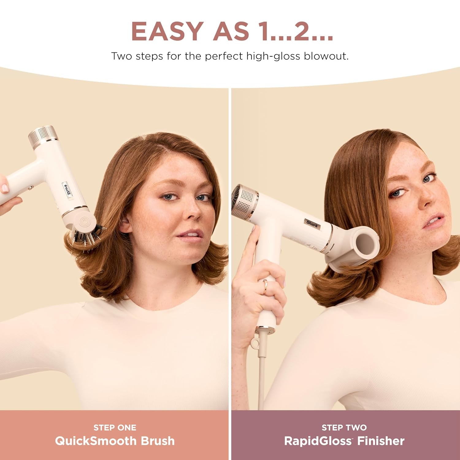 Hair Dryer | Speedstyle | No Heat Damage Hair Styling Tool | 3 Styling Tools Included | Portable & Powerful Blow Dryer | Best for Straight & Wavy Hair | Silk | HD331