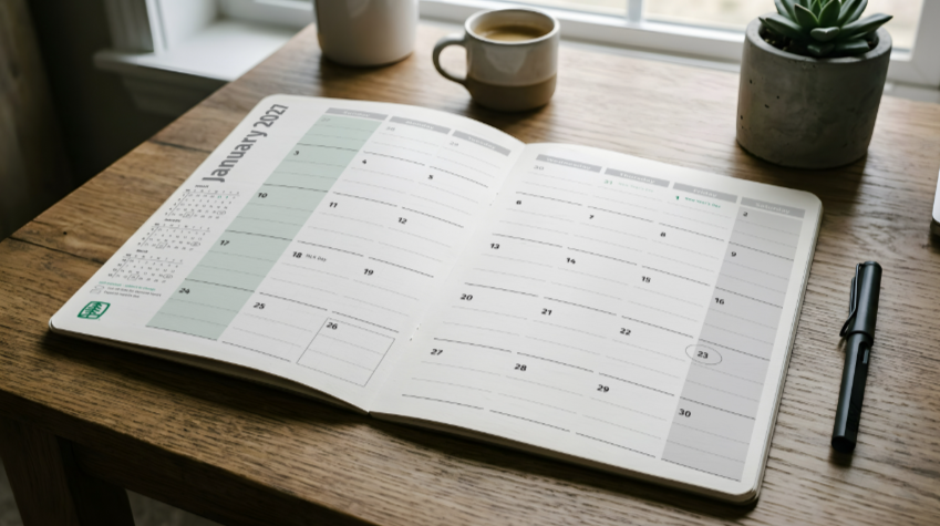 2027 UFP Monthly Planner