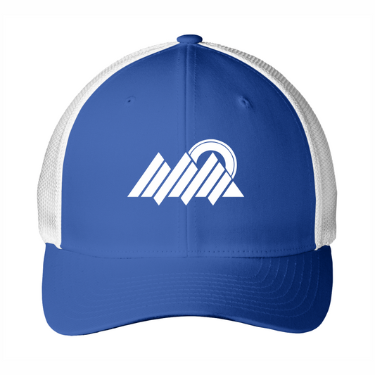 Sunbelt - Flexfit Mesh Back Cap - Royal Blue or White - One Color Logo (WB)