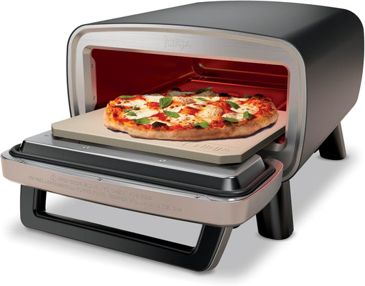 Artisan Outdoor Pizza Oven, 12-Inch, 3-Minute Pizza, Neapolitan, Thin Crust, New York Chicago, Custom, 700F Max Temperature, Electric Heat, Bake, Broil, Proof, Warm, MO201