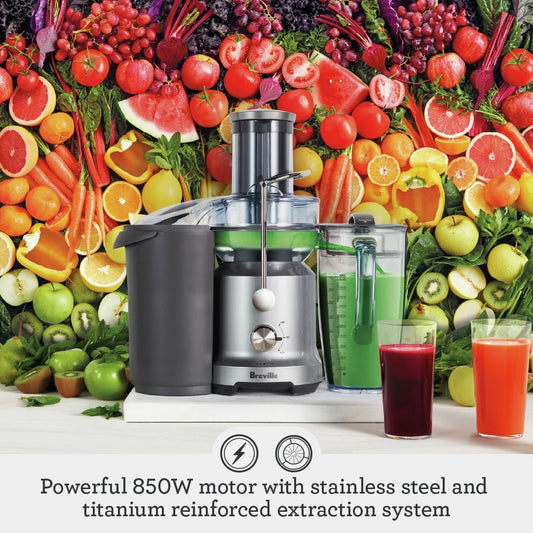 BJE430SIL Juice Fountain Cold, 70 Oz, Silver