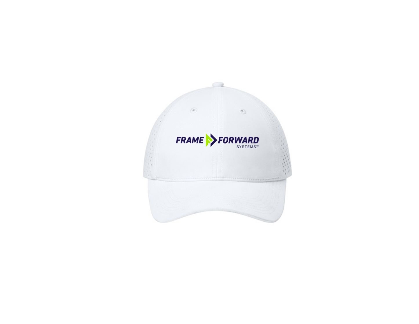 Frame Forward Port Authority All Day Performance Perforated Cap w/Adjustable Strap