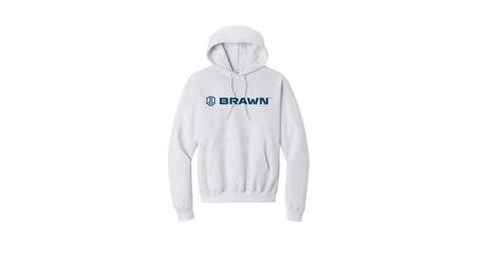 BRAWN Port & Co Men's Core Fleece Pullover Hooded Sweatshirt