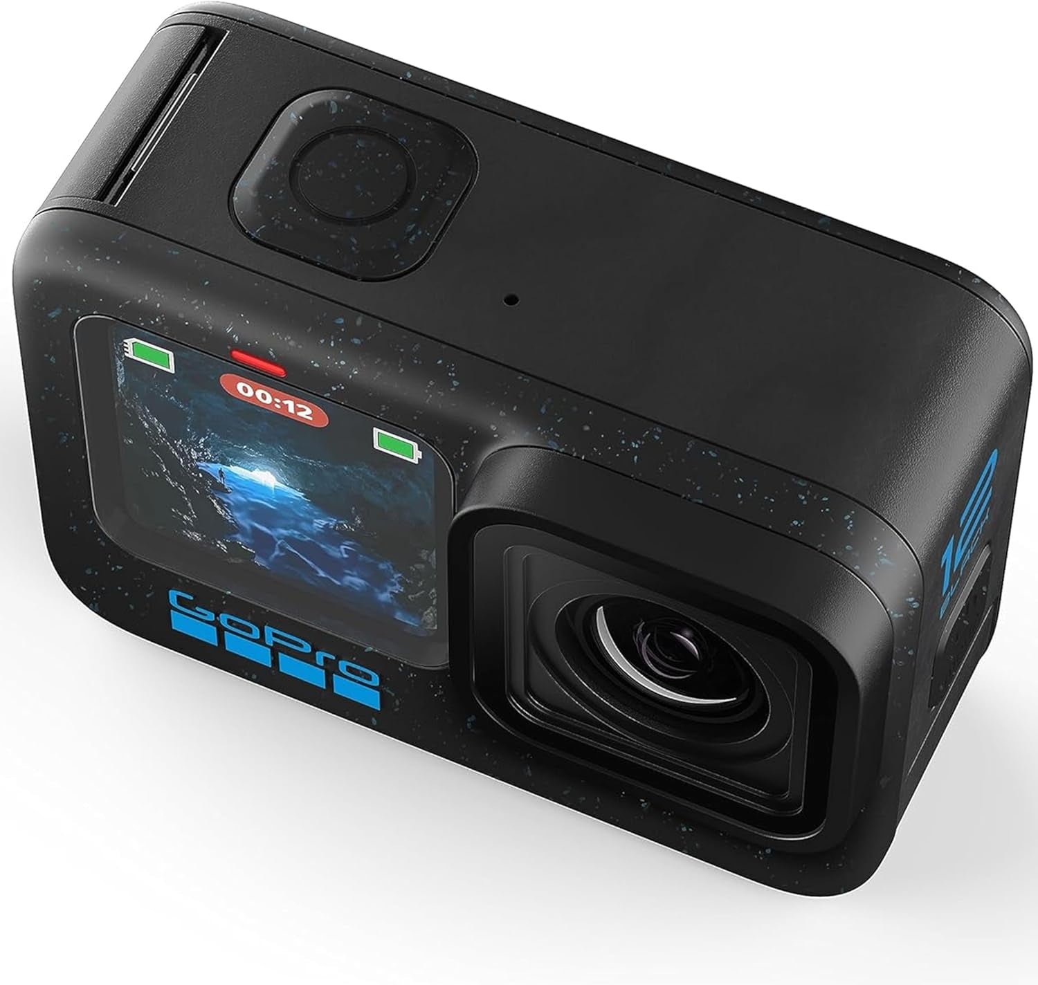 Hero12 Black E-Commerce Package - Waterproof Action Camera with 5.3K60 Ultra HD Video, 27MP Photos, HDR, 1/1.9" Image Sensor, Live Streaming, Webcam, Stabilization