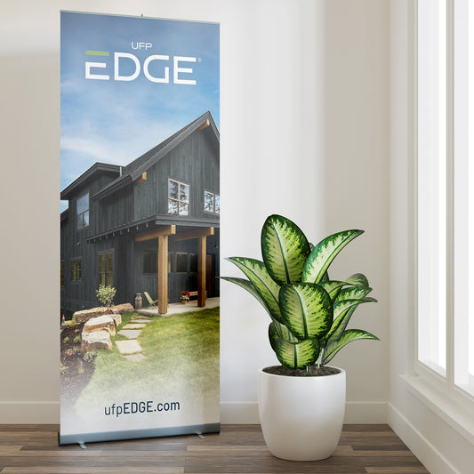 UFP-Edge Pop Up Banner