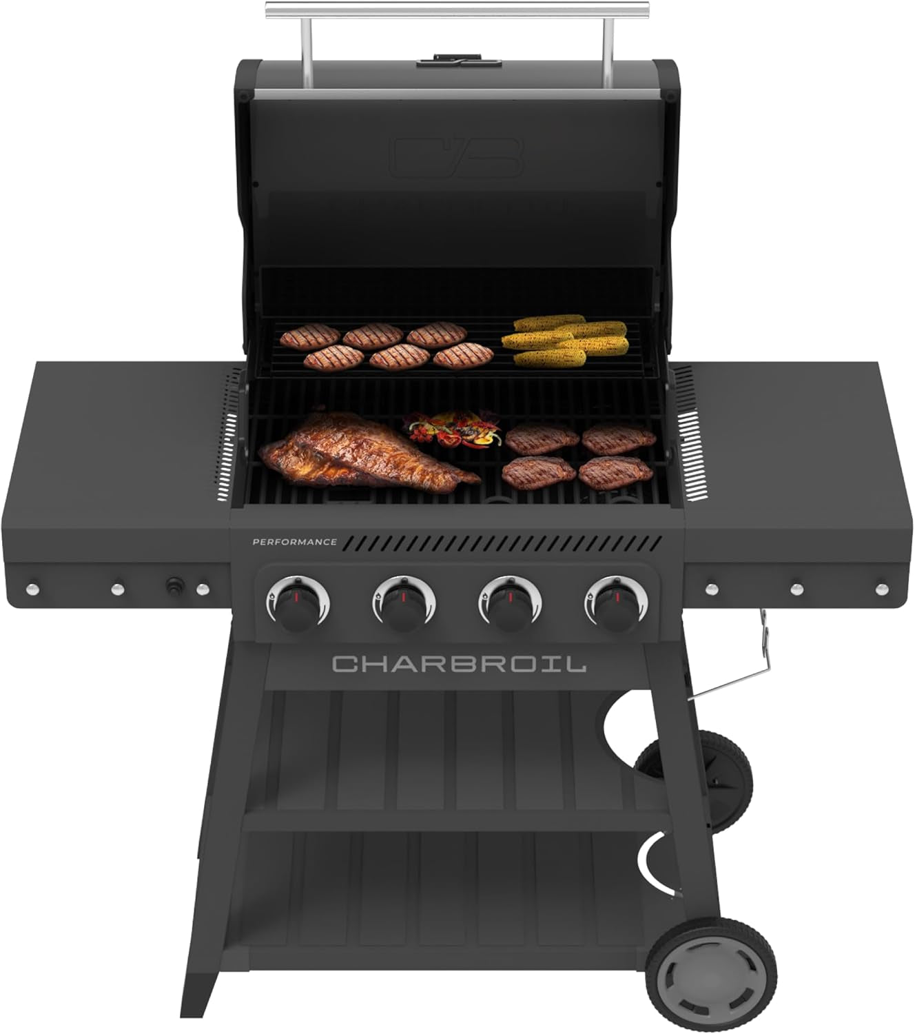 Performance Series 4-Burner Gas Grill Cart, Gray - 463253825
