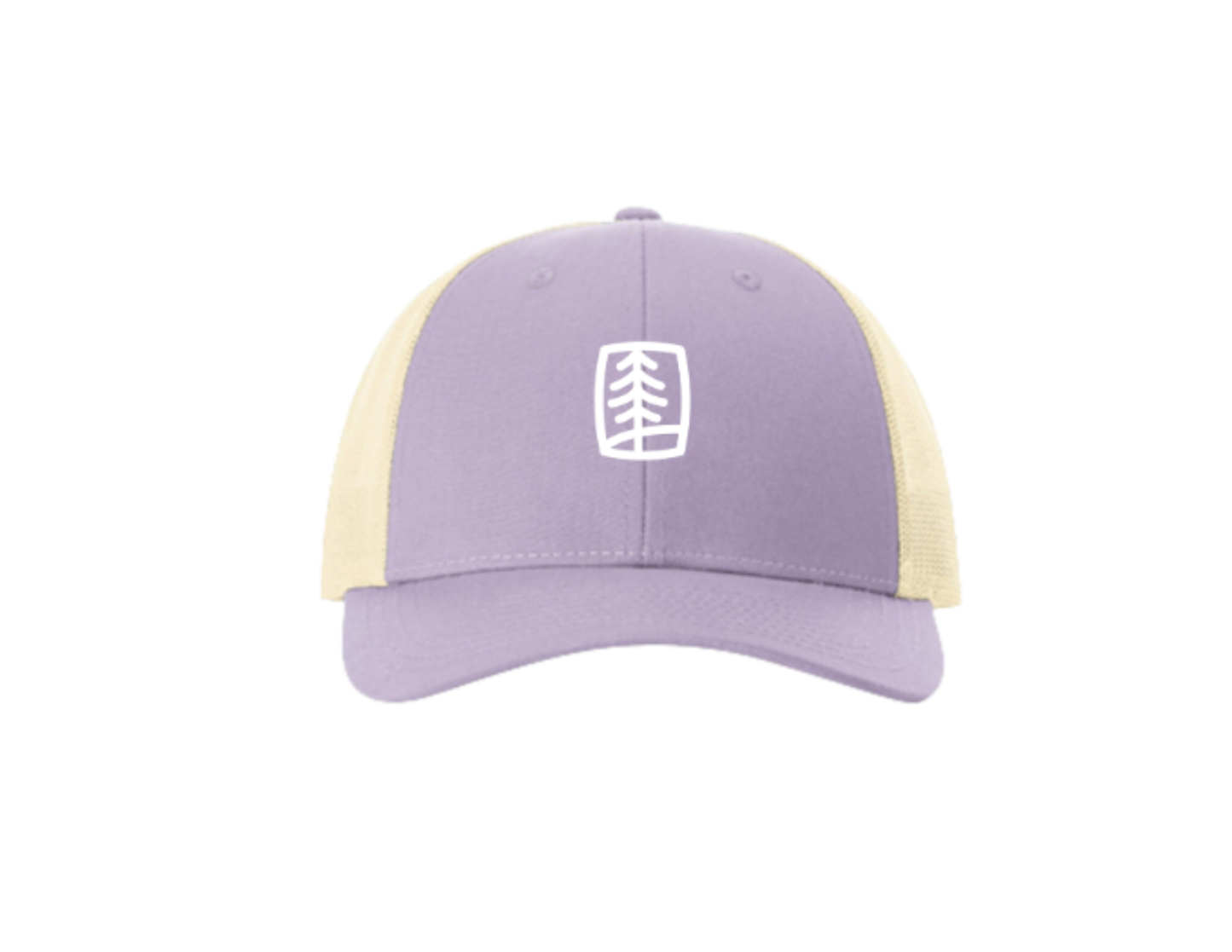 UFP Tree (White) Embroidery - Low Pro Trucker