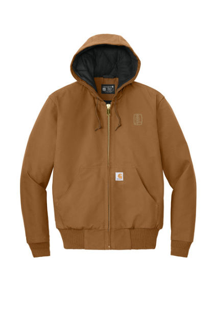 UFP Carhartt Quilted-Flannel-Line Duck Active Jac