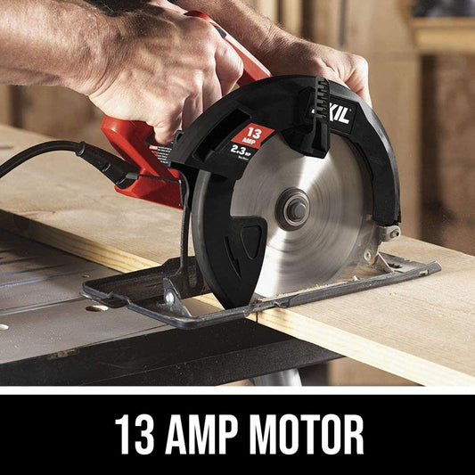 5080-01 13-Amp 7-1/4" Circular Saw, Red