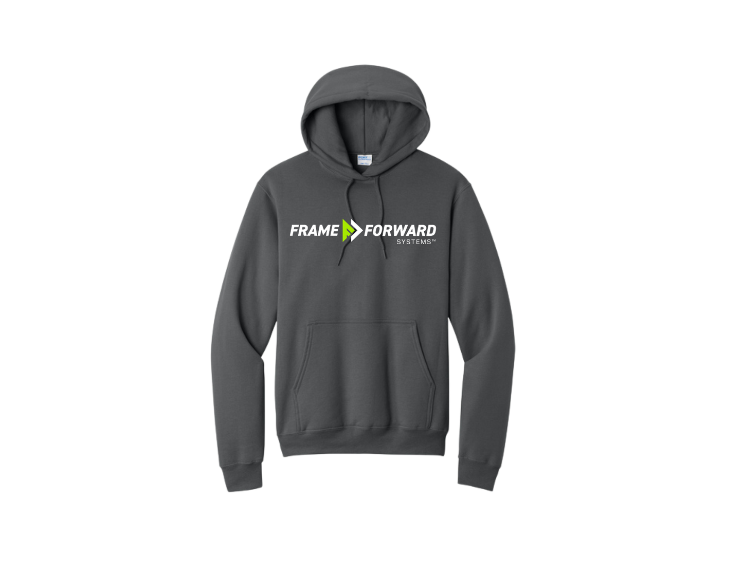 Frame Forward Port and Company Core Fleece Pullover Hooded Sweatshirt