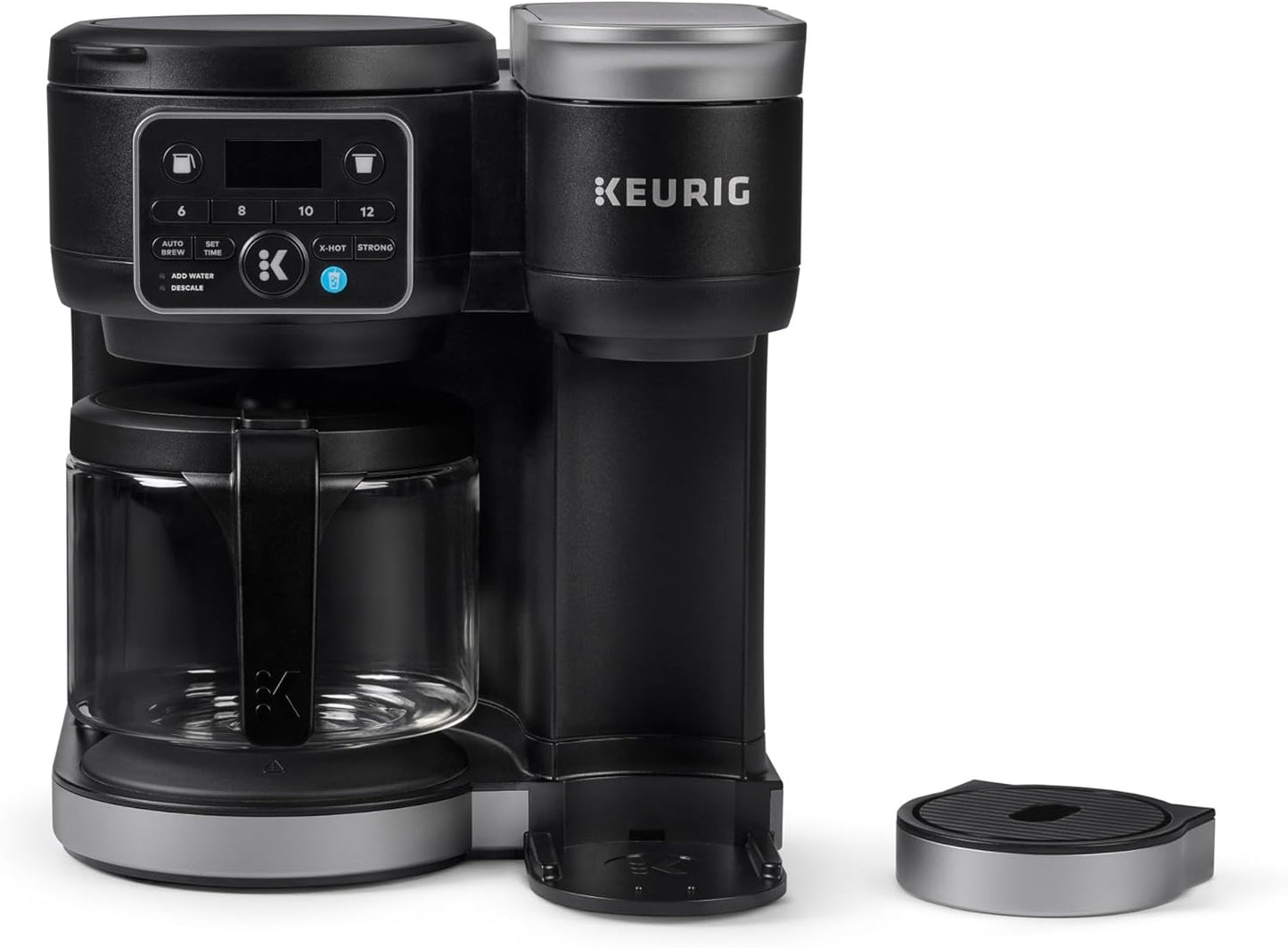 K-Duo Hot & Iced Single Serve & Carafe Coffee Maker, Multistream Technology, 72Oz Reservoir (Gen 2)