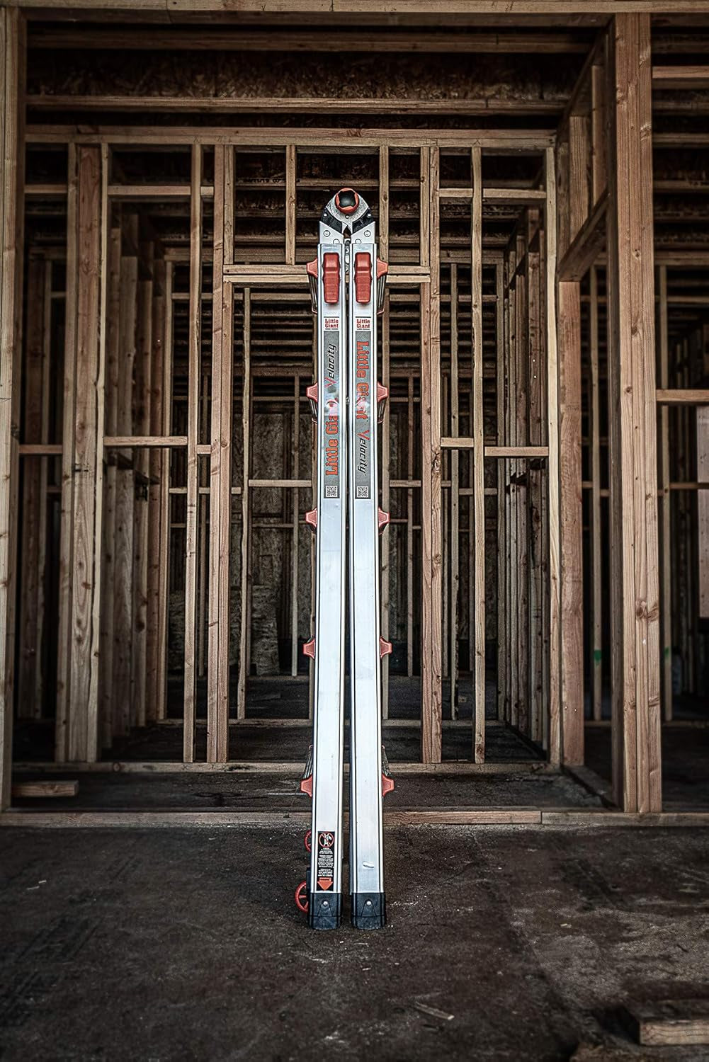 Ladder Systems, Velocity with Wheels, M22, 22 Ft, Multi-Position Ladder, Aluminum, Type 1A, 300 Lbs Weight Rating, (15422-001)