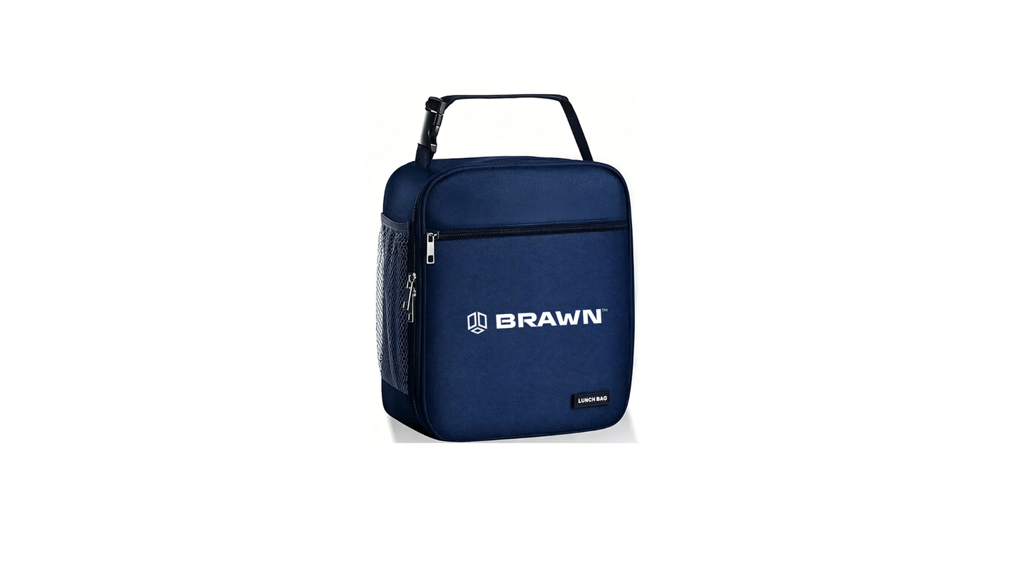 BRAWN Insulated Canvas Lunch Bag