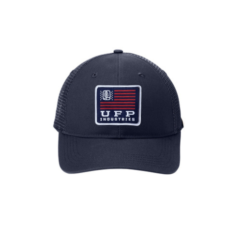 Retro Trucker Cap with UFP Flag Patch