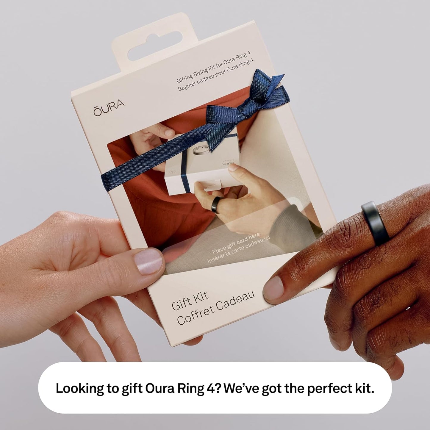 Ring 4 - Silver - Size 10 - Smart Ring - Size First with  Ring 4 Sizing Kit - Sleep Tracking Wearable - Heart Rate - Fitness Tracker - up to 8 Days of Battery Life