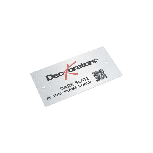 2" x 4" Aluminum Deckorators Deck Board Plaques