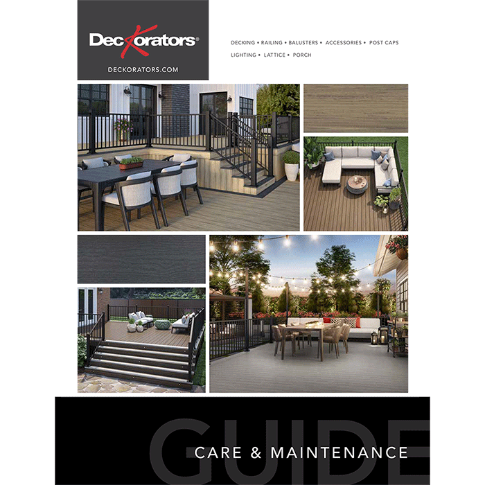 Deckorators Care Maintenance Guide