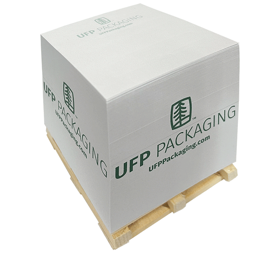 UFP Packaging Pallet Note Cubes