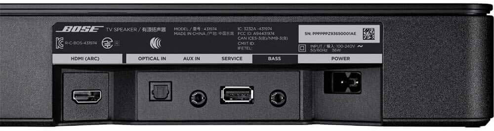Bose TV Speaker - Soundbar for TV