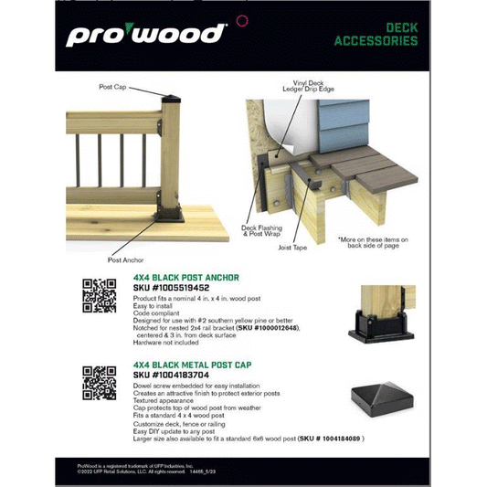 ProWood Deck Accessories Tearpad (50 per/pad)