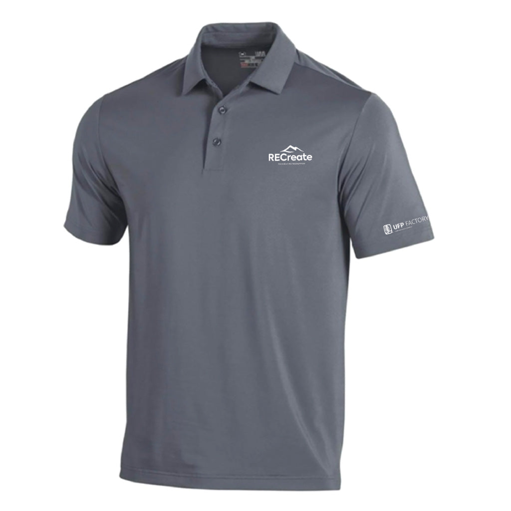 RECreate/Factory Built Men's Under Armour Polo (ELT)