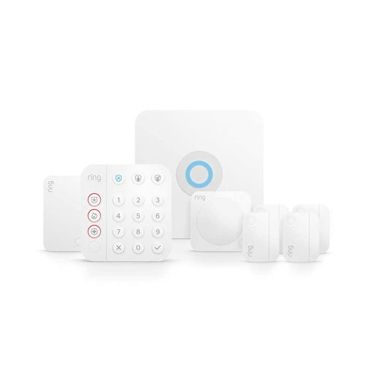 Alarm 8-Piece Kit – Wireless Smart Home Security System | Expandable | Easy Setup | Mobile App Control | 24/7 Professional Monito | Alexa Compatible
