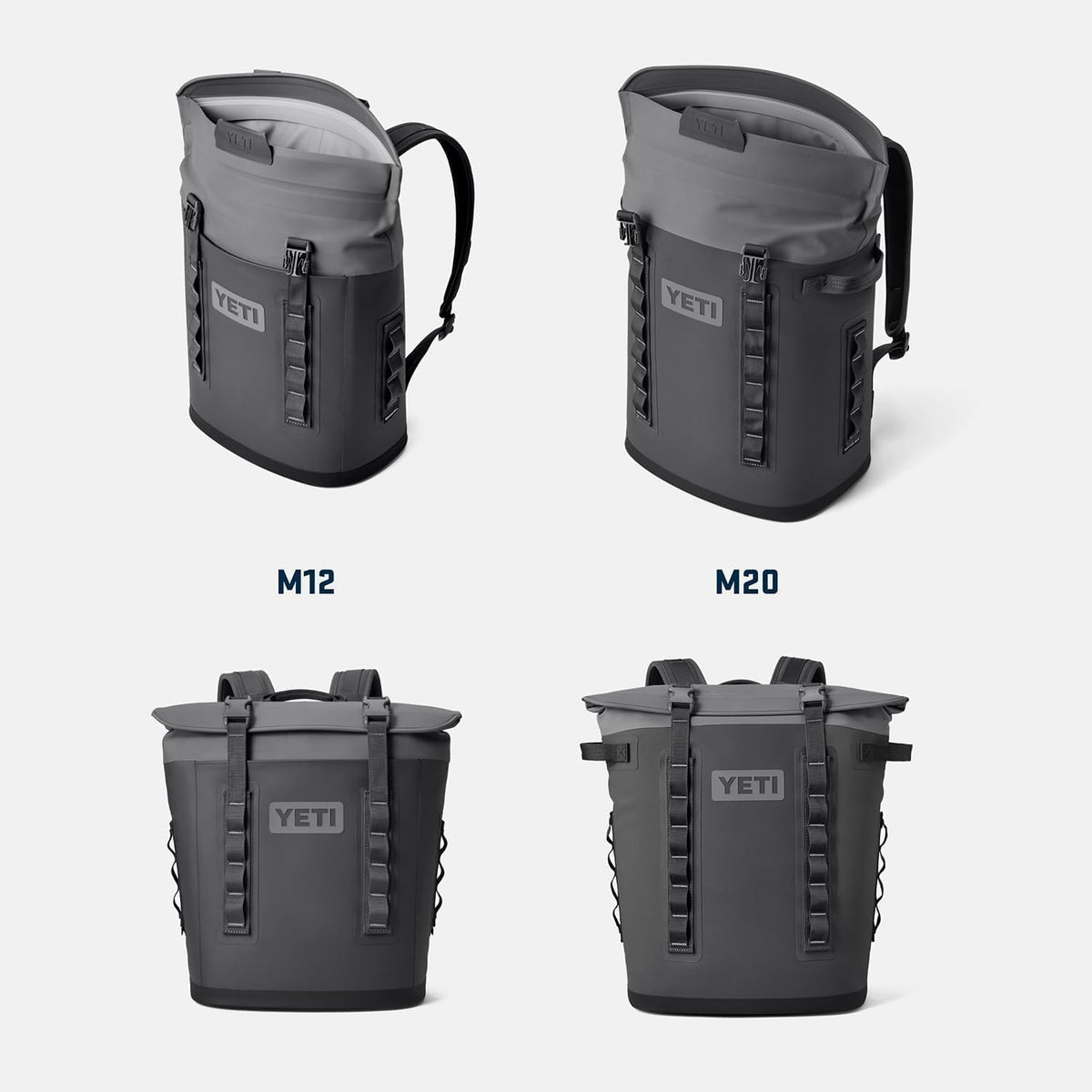Hopper M Series Backpack Soft Sided Coolers with Magshield Access - Navy