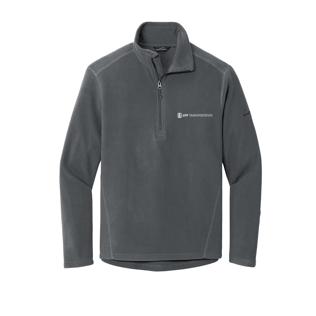 UFP Transportation Men's Eddie Bauer 1/2 Zip Microfleece Jacket