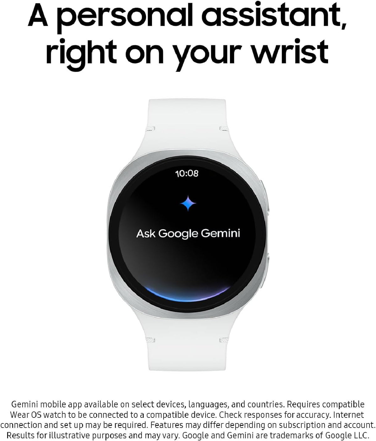 Samsung Galaxy Watch 8 (2025), Silver, 40mm, Bluetooth Smartwatch
