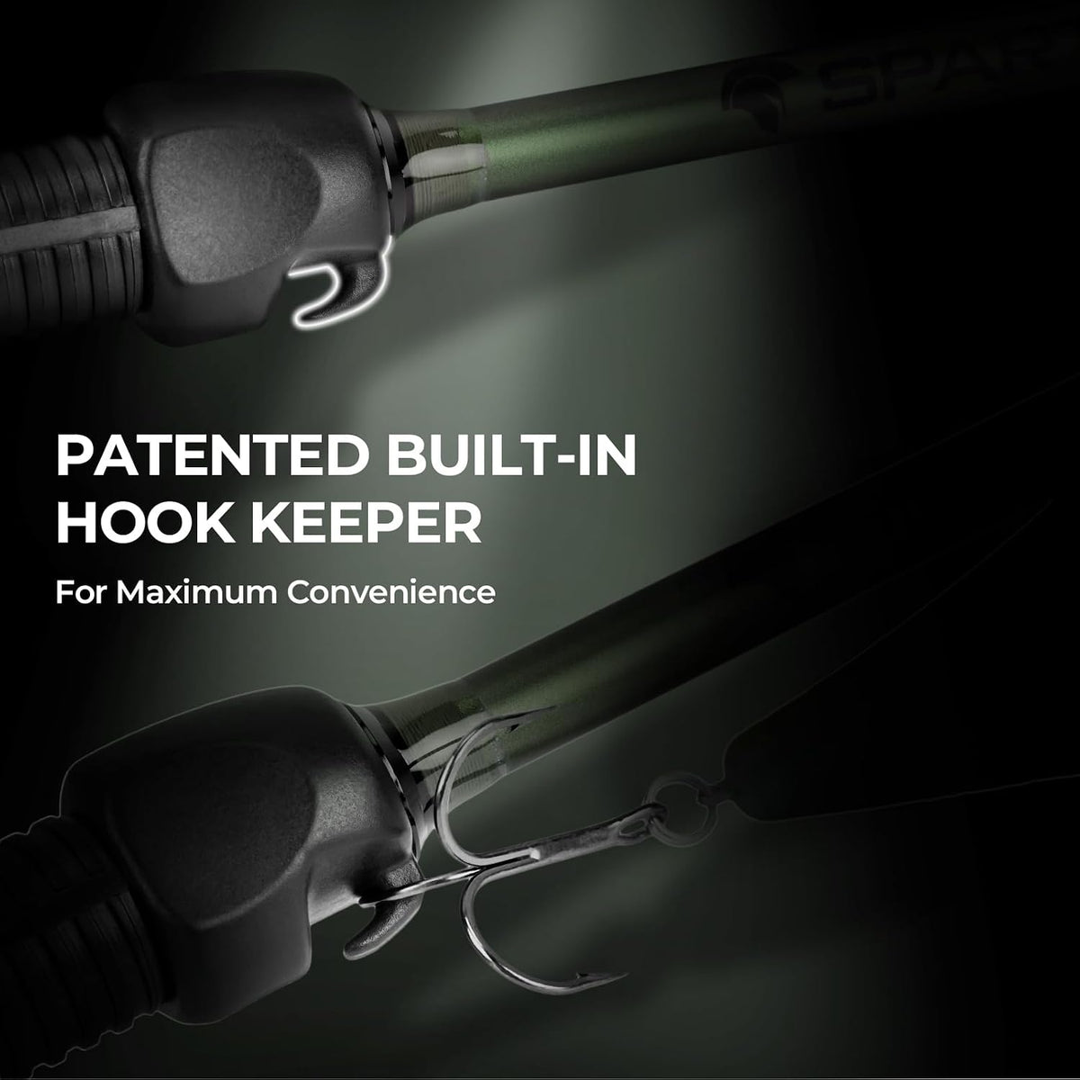 KastKing Spartacus II Twin-Tip Fishing Rod and Reel Combo 2-Piece Rods with Extra Tip, Spinning & Casting Combo, KastFlex IM6 Graphite Blanks, Fishing Poles and Reels Combo