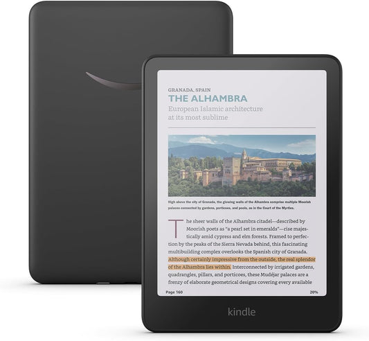 Amazon Kindle Colorsoft 16 GB (newest model) – With paper-like color display that brings stories to life – No Ads – Black