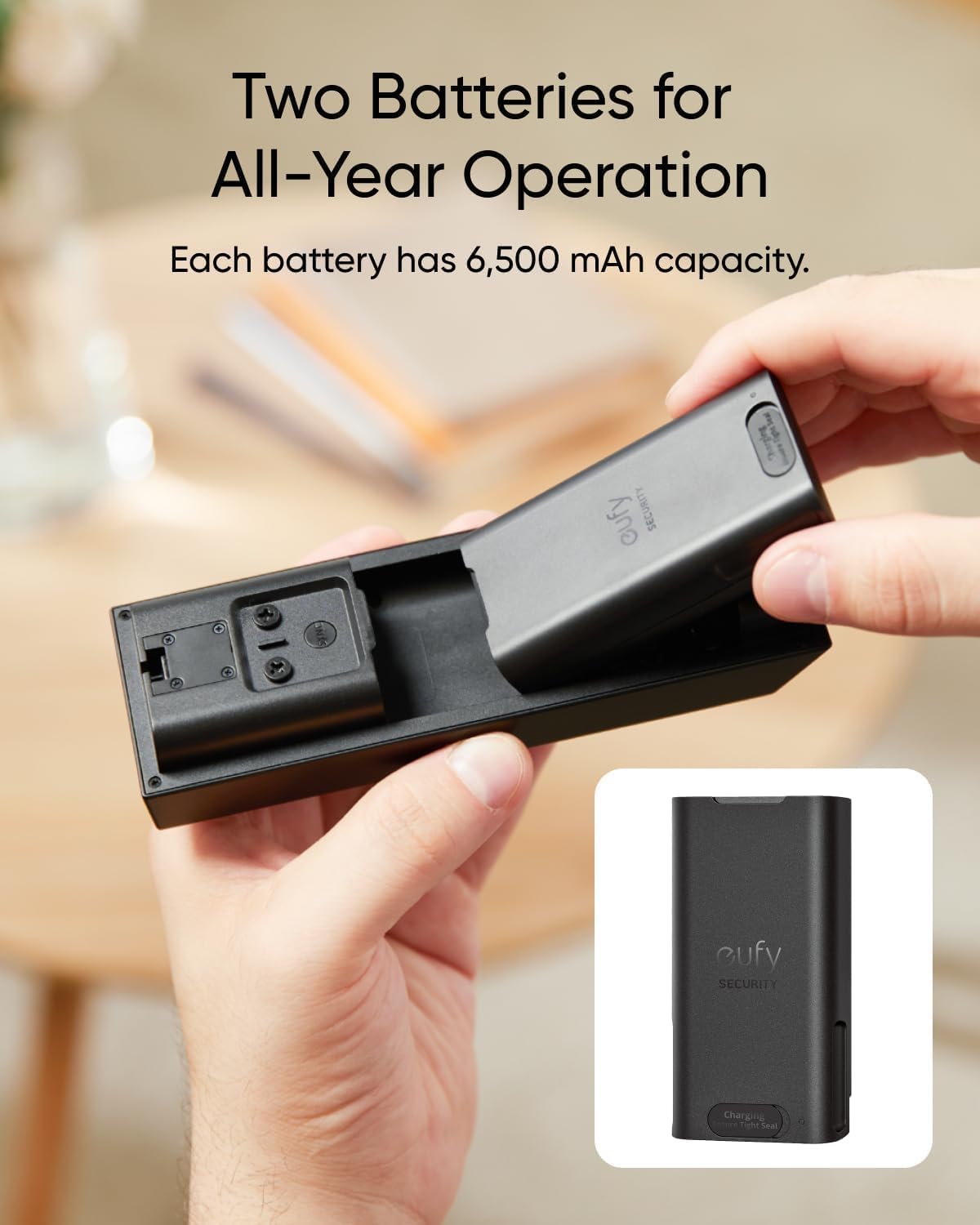 eufy Security Video Doorbell E340 Kit with Battery, 2K FHD, Built-in 8GB