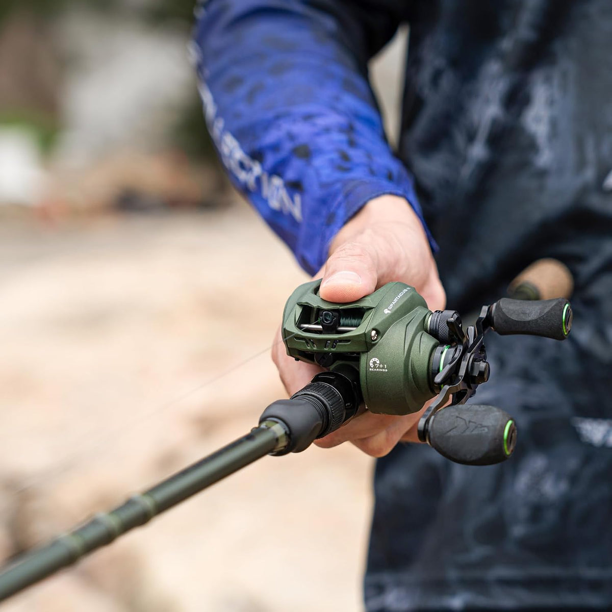 KastKing Spartacus II Twin-Tip Fishing Rod and Reel Combo 2-Piece Rods with Extra Tip, Spinning & Casting Combo, KastFlex IM6 Graphite Blanks, Fishing Poles and Reels Combo