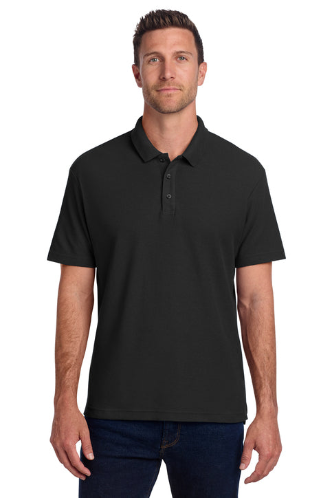 idX | Quest Embroidery - Port Authority® C-FREE® Cotton Blend Pique Polo
