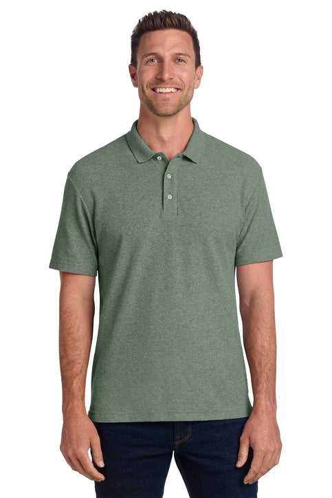 idX | Quest Embroidery - Port Authority® C-FREE® Cotton Blend Pique Polo