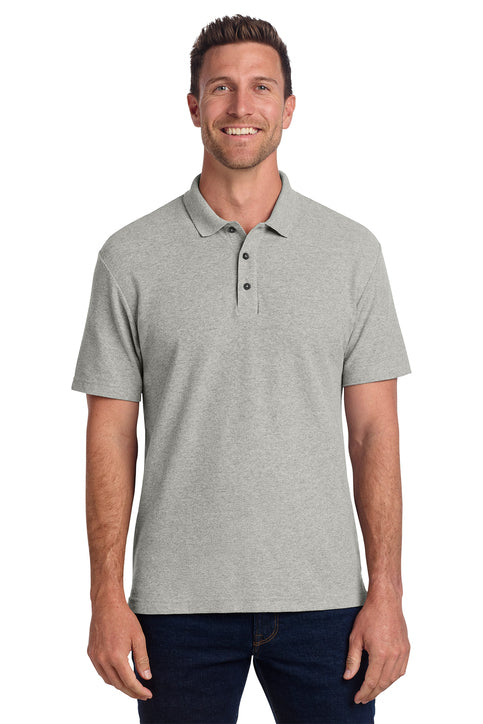idX | Quest Embroidery - Port Authority® C-FREE® Cotton Blend Pique Polo