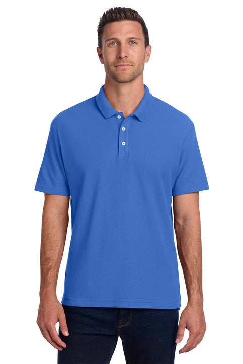 idX | Quest Embroidery - Port Authority® C-FREE® Cotton Blend Pique Polo