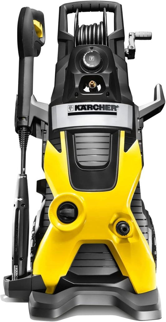 K5 Premium, 1.4 GPM Pressure Washer with Hose Reel, Vario Power & Dirtblaster Wands - 2000 PSI
