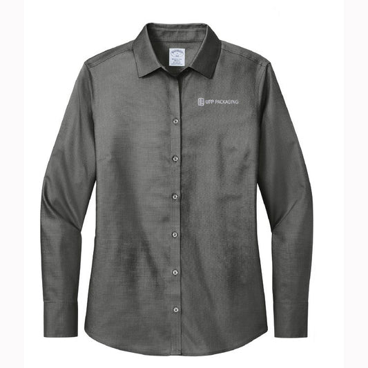 NEW! UFP Packaging Ladies Button Down Shirt