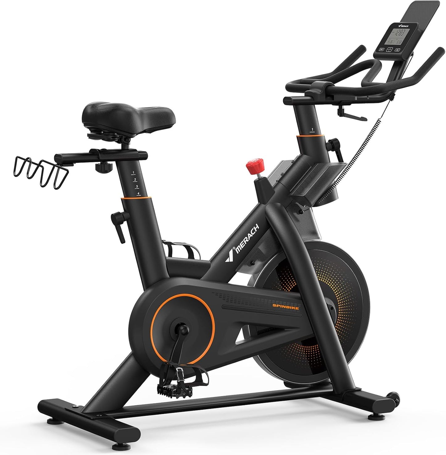 Magnetic Exercise Bike, Indoor Cycling Bike with Self-Developed App, 350 Lbs Weight Capacity & 40 Lbs Flywheel, Stationary Bike for Home Gym Fitness