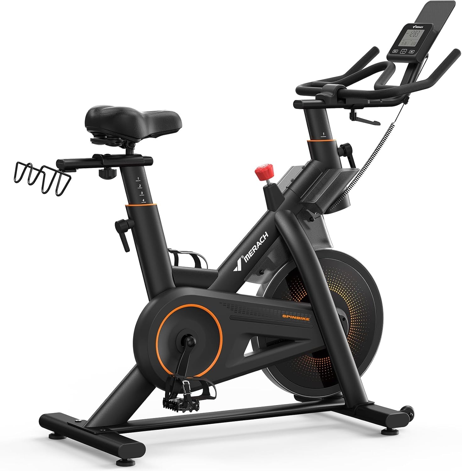 Magnetic Exercise Bike, Indoor Cycling Bike with Self-Developed App, 350 Lbs Weight Capacity & 40 Lbs Flywheel, Stationary Bike for Home Gym Fitness