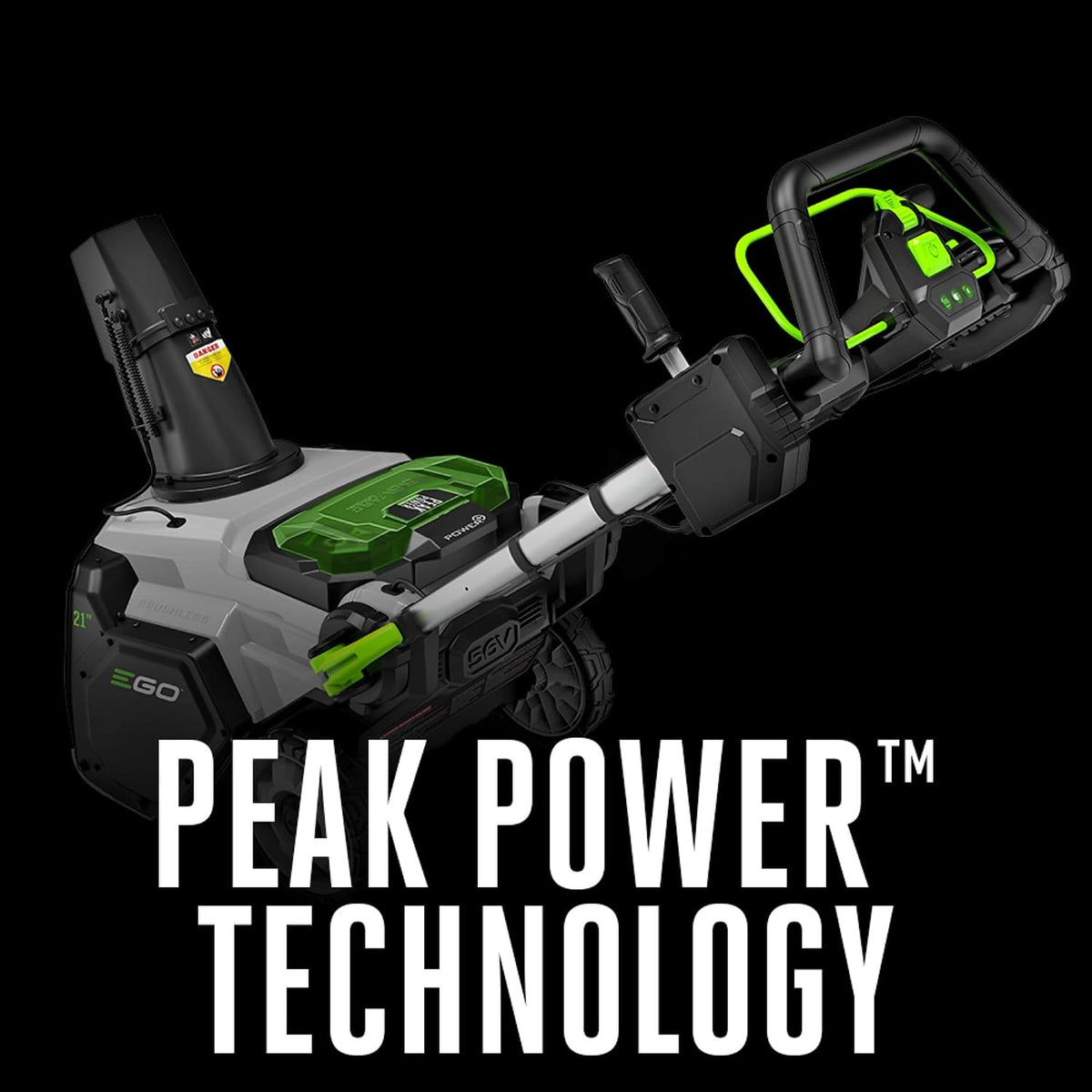 EGO Power+ 21" Electric Snow Blower, Cordless Single Stage, Battery and Charger Not Included - SNT2130